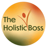 A logo of the holistic boss